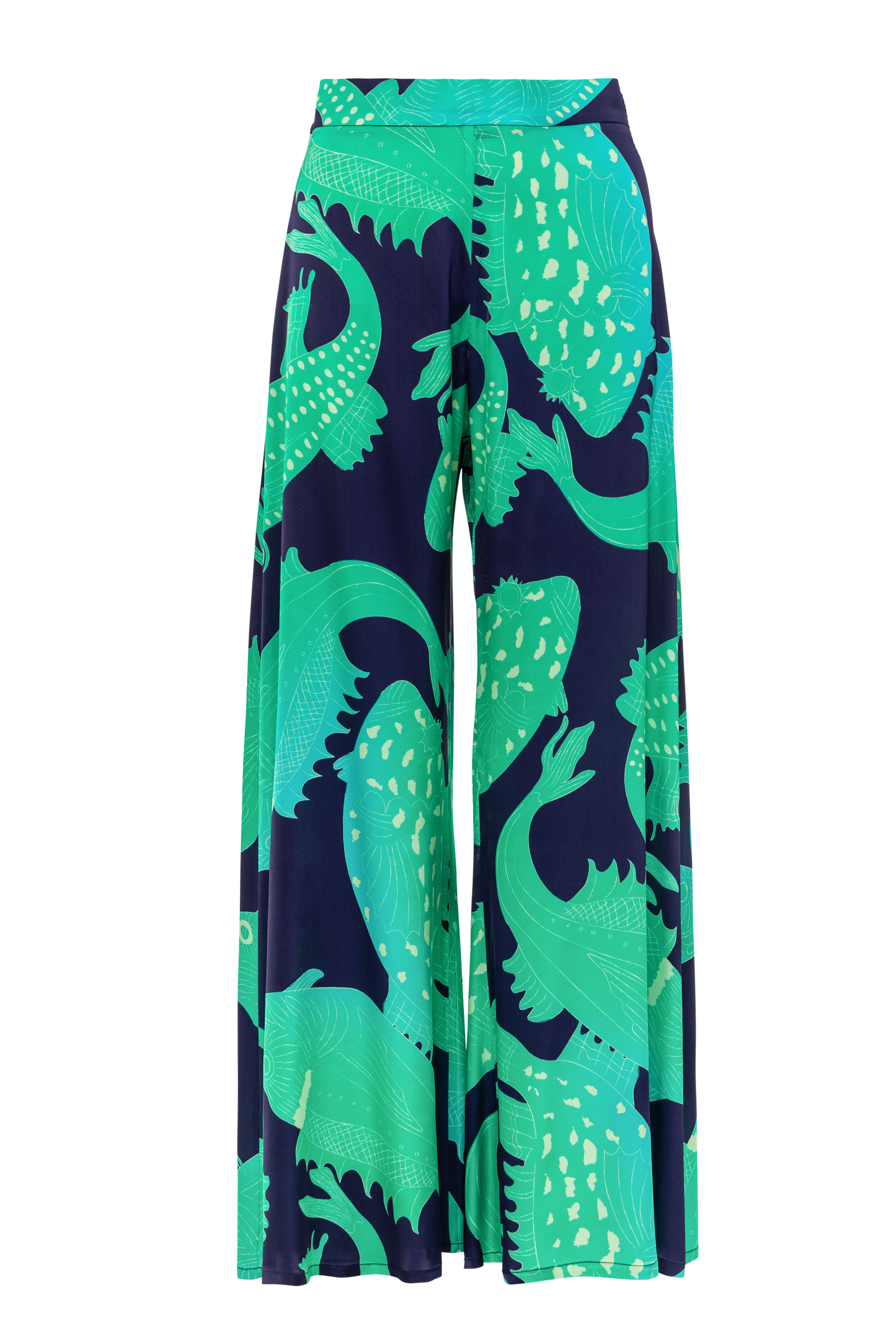 Iris set in viscose