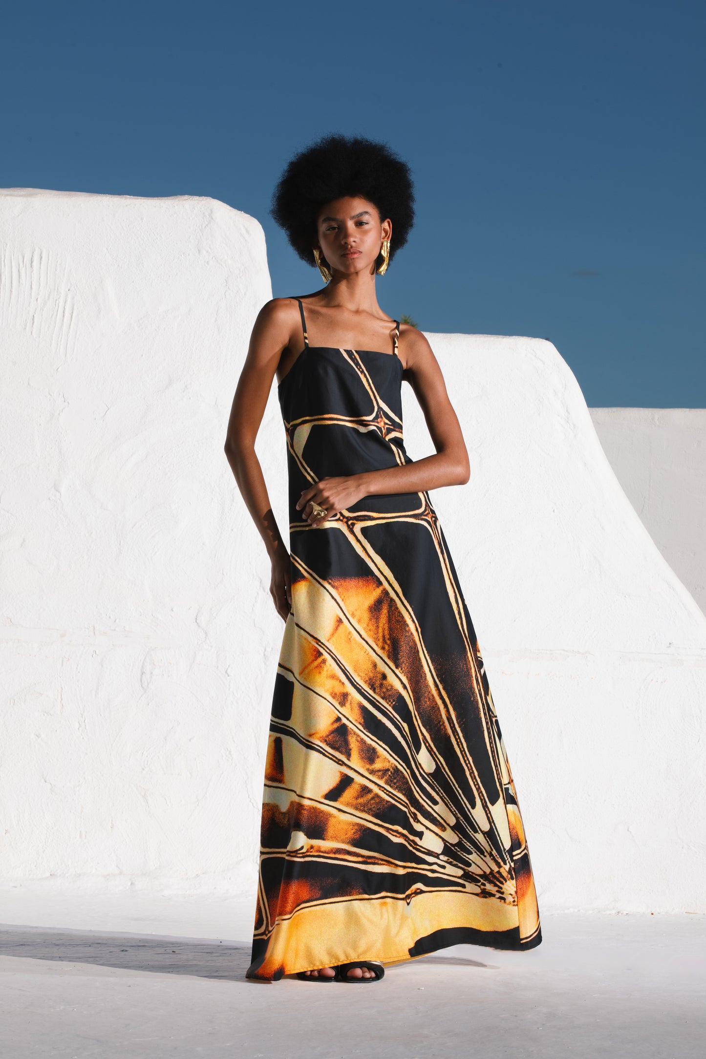 Amaltheia Dress in Cotton