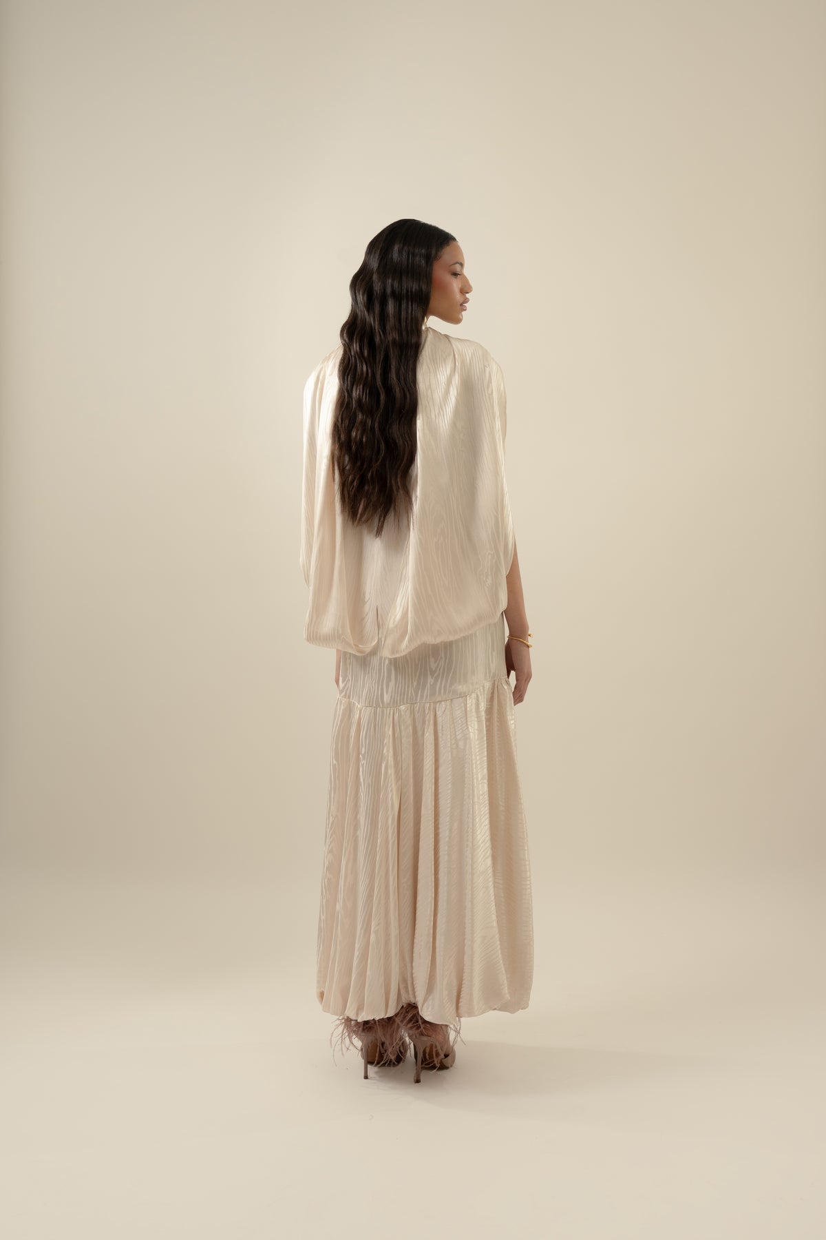 Danae scarf top in Polyester