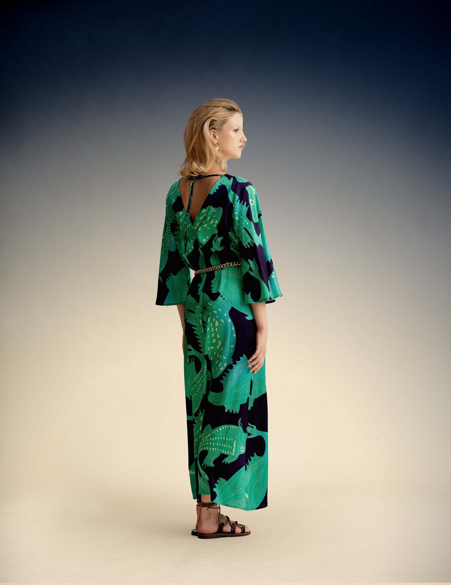 Athena dress in viscose