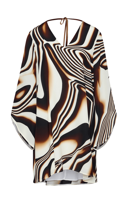 Athena mini dress in Silk.