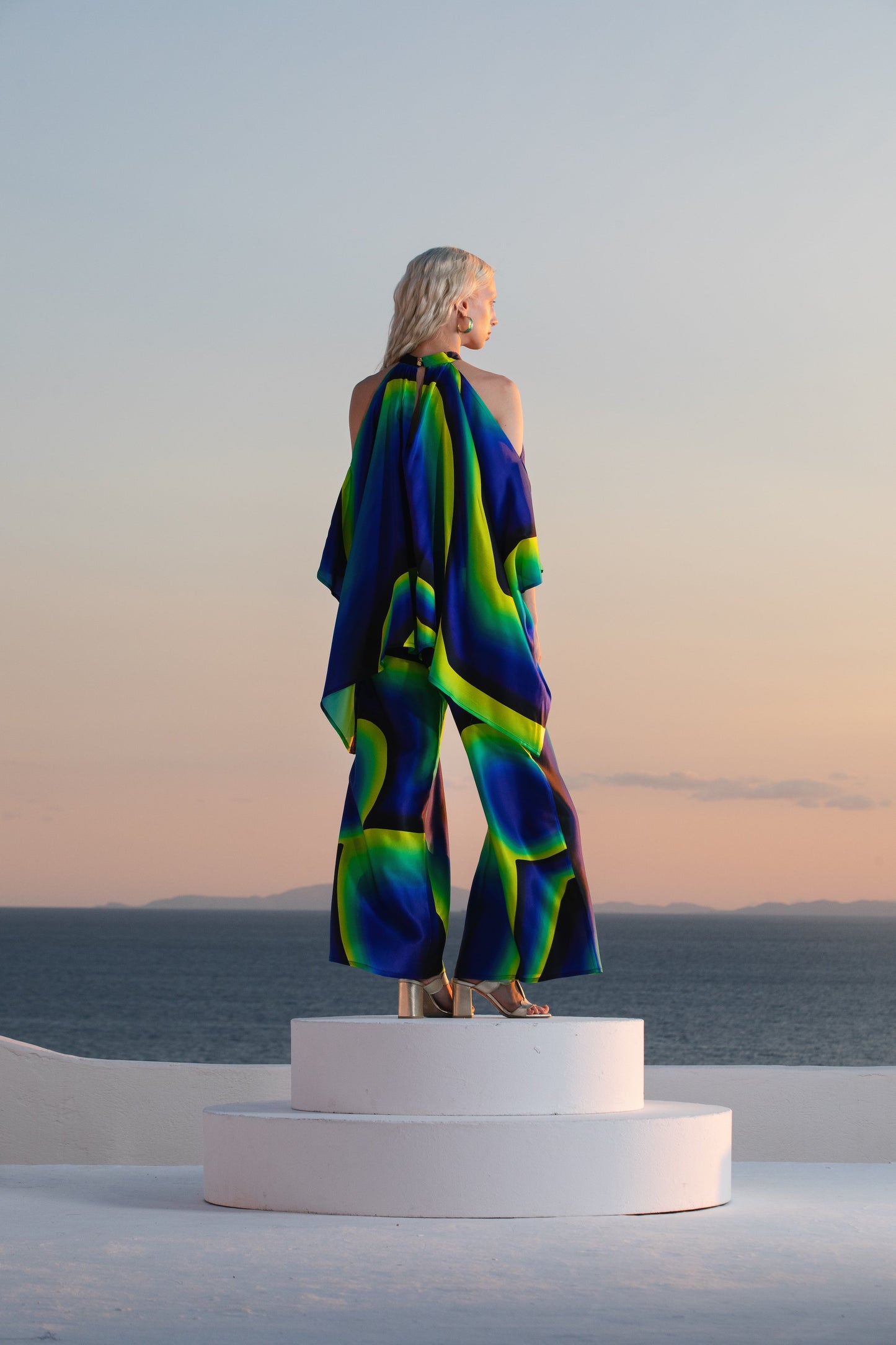 Elli Trousers in Silk.