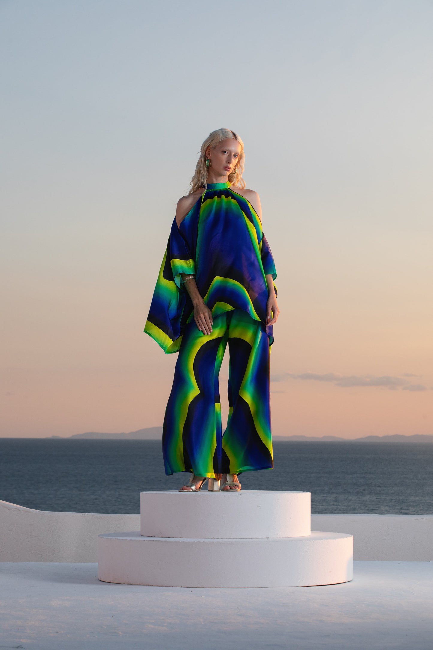 Elli Trousers in Silk.
