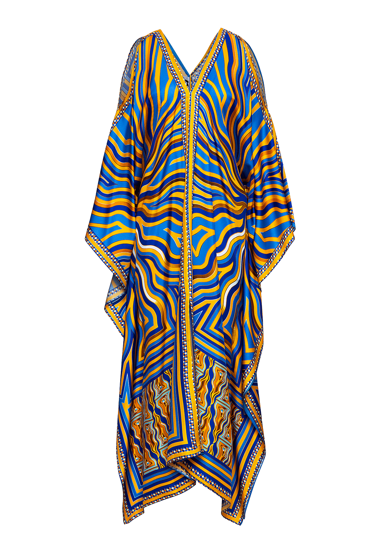 Ecuador Kaftan in silk.