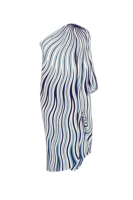 Kallas Mini Dress in Silk