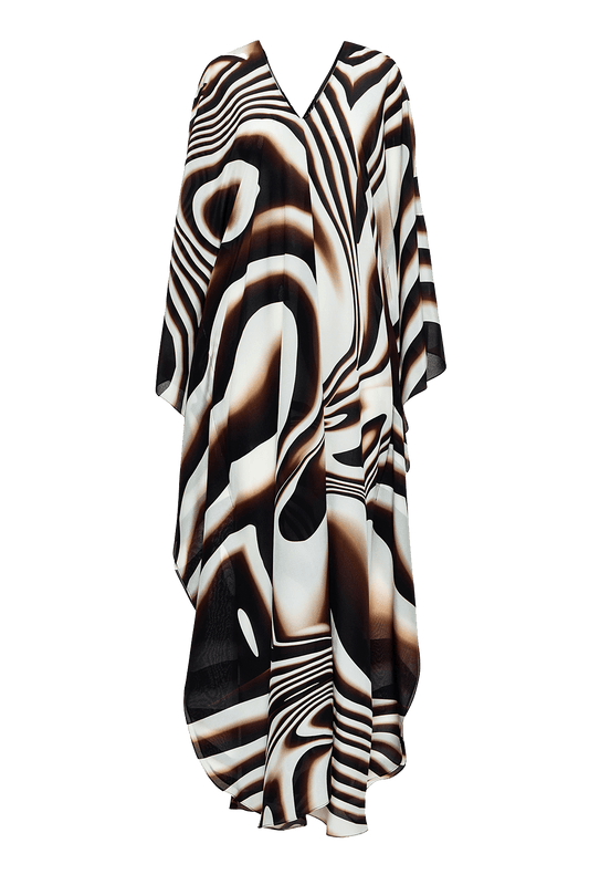 Kitane Kaftan in Silk.