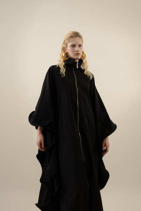 Medea Trench Coat in Nylon