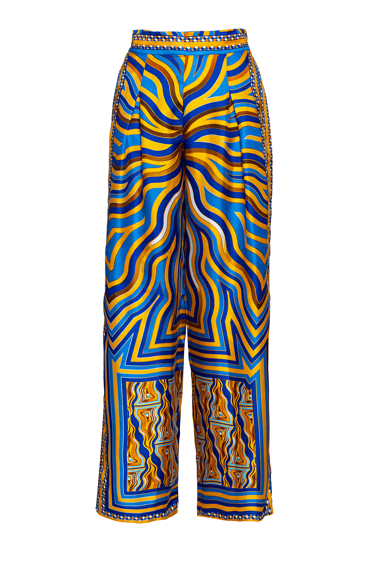 Odaliska Trousers in Silk.