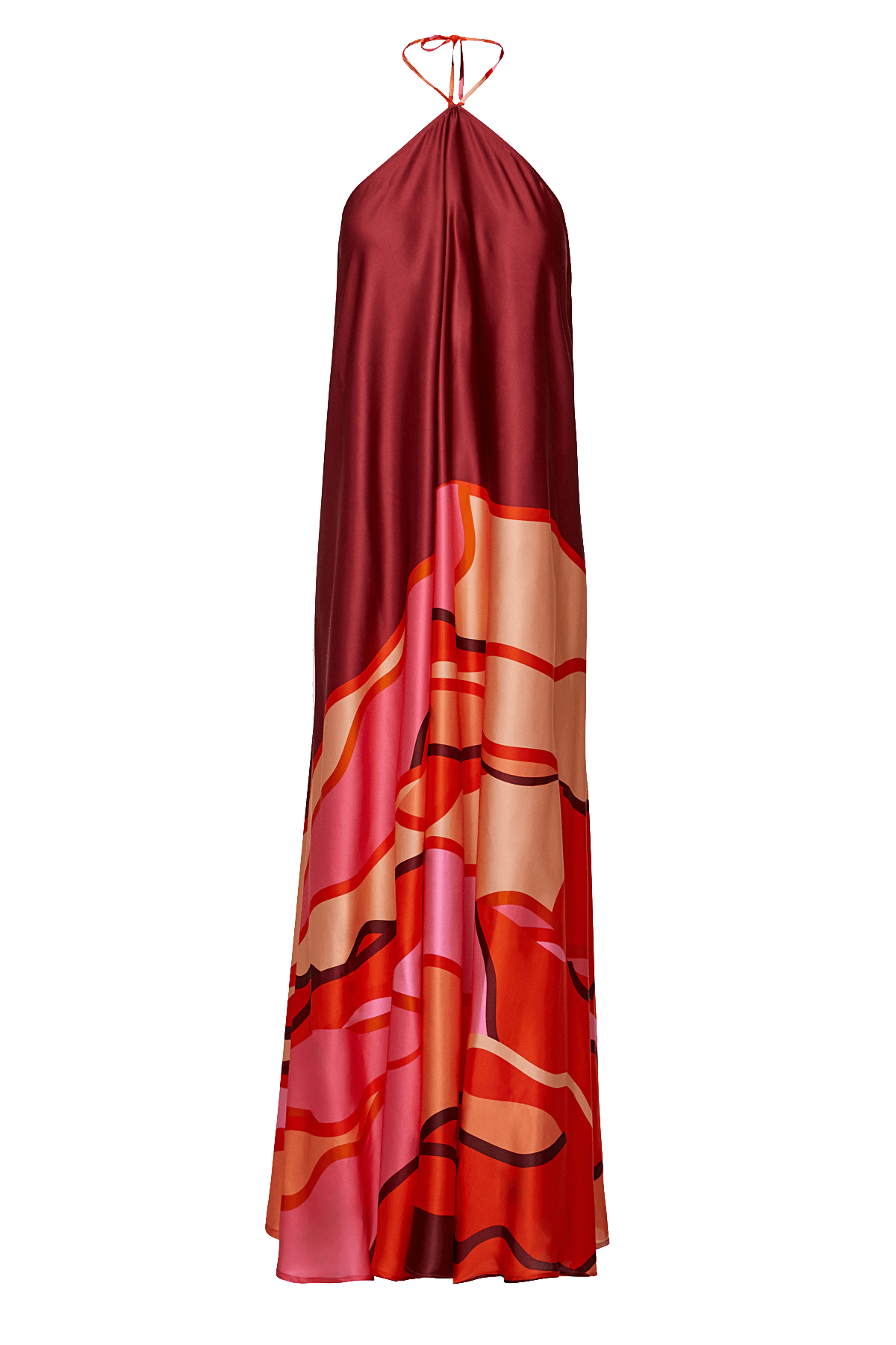 Thea dress in viscose/rayon