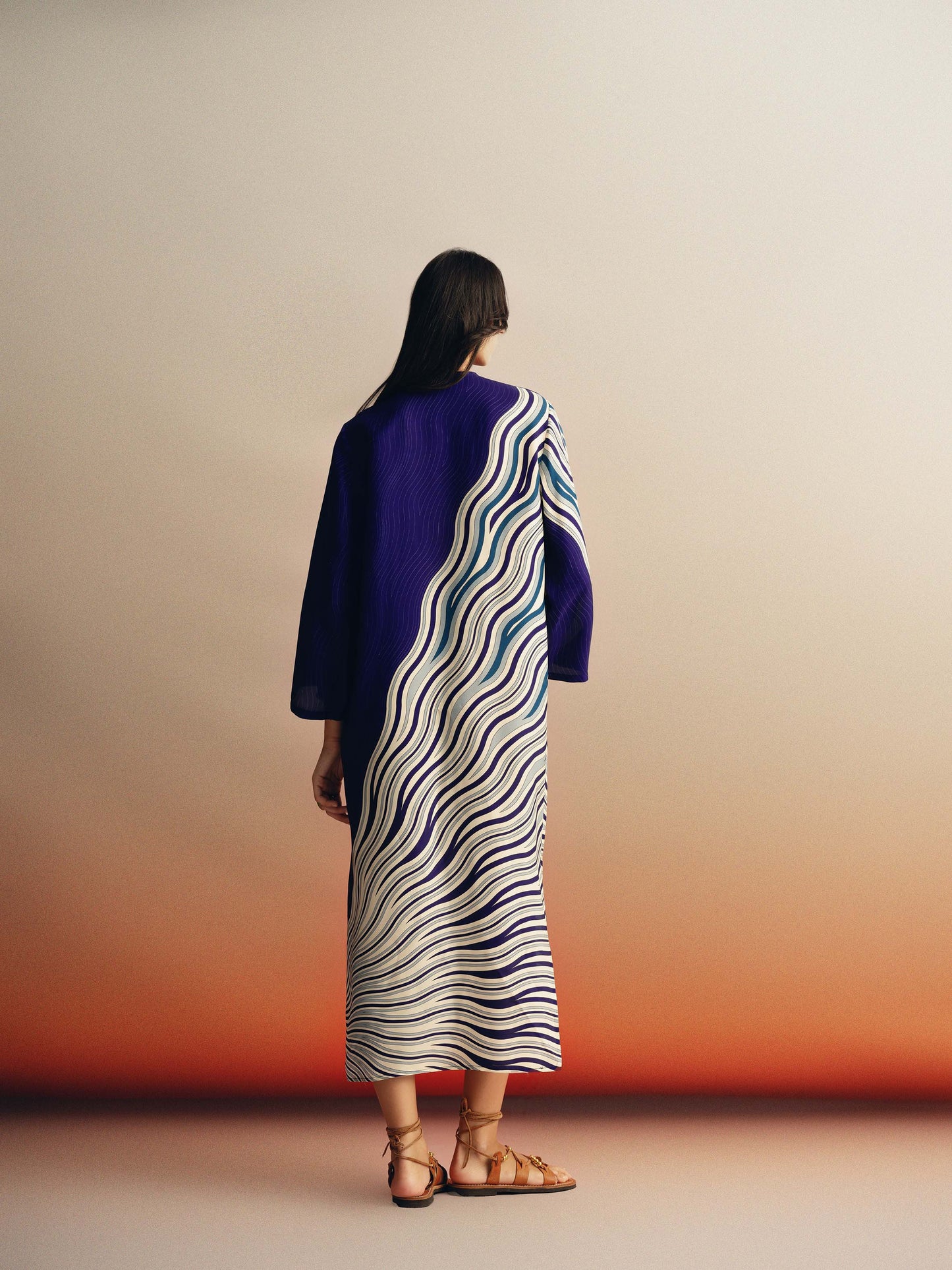 Theresa Tunic dress in Silk/Viscose