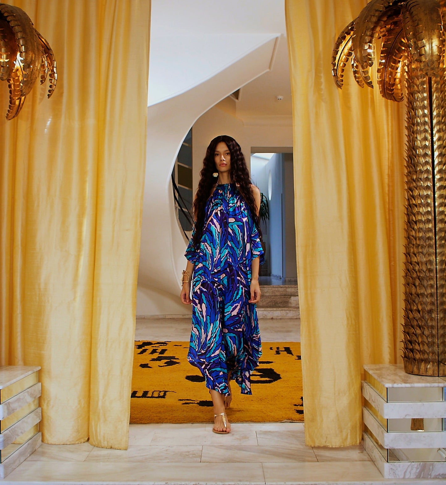 Ulla Kaftan in viscose/rayon
