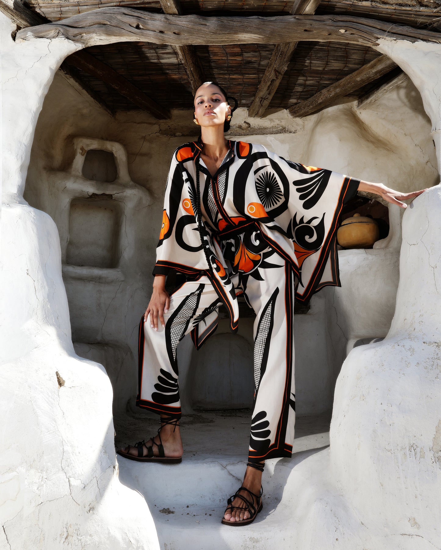 Themis tunic shirt in Tencel