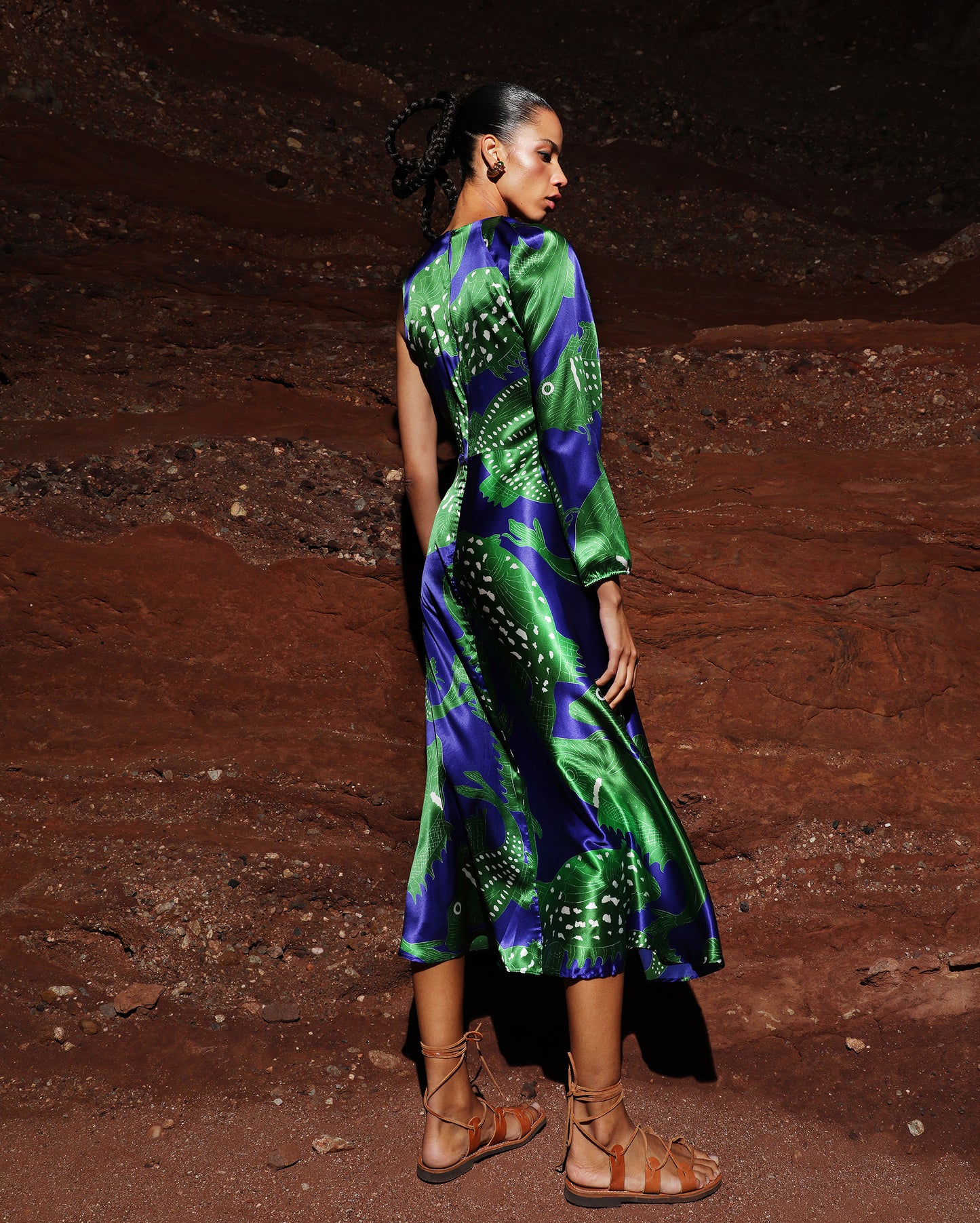 Frederiki dress in silk