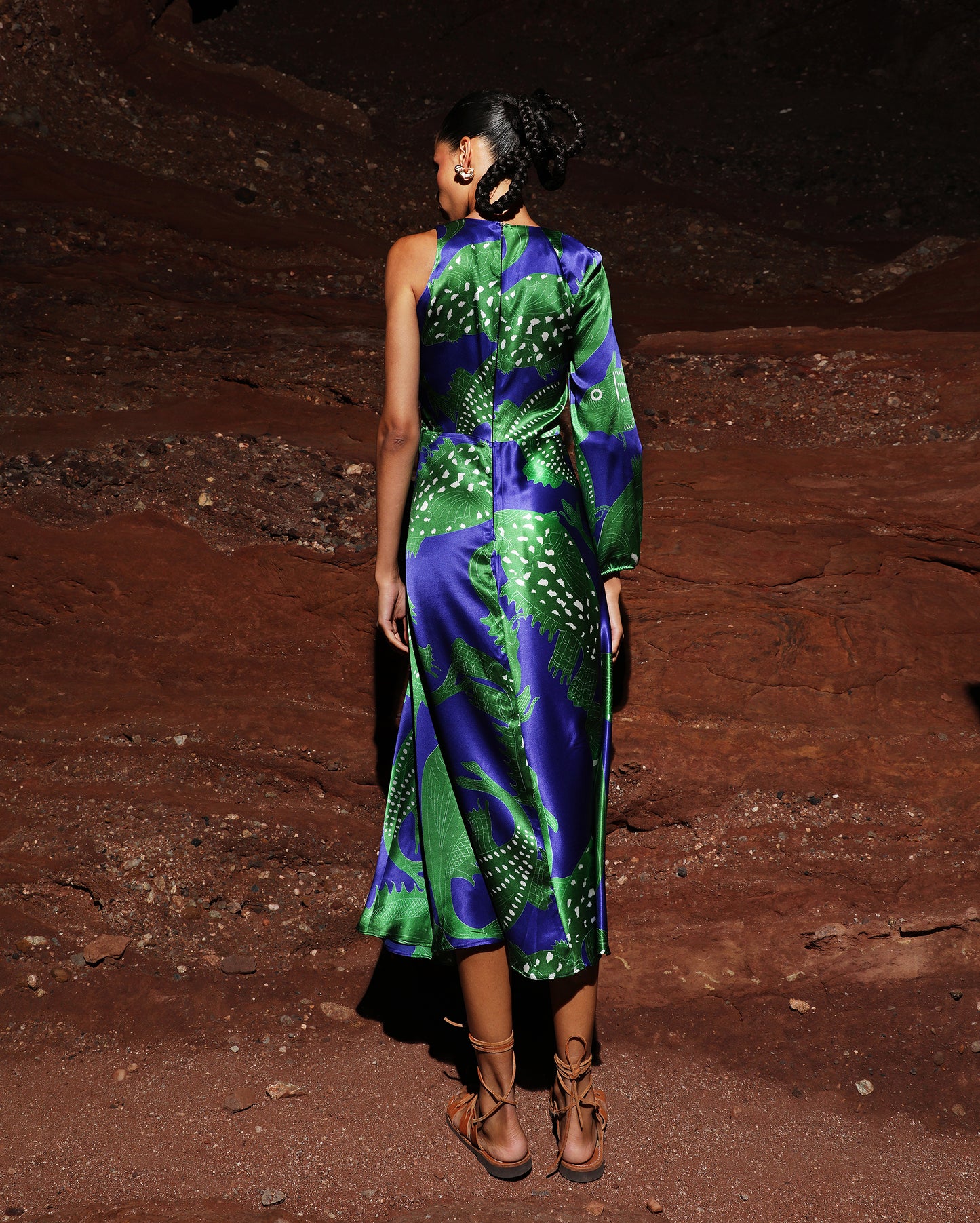 Frederiki dress in silk