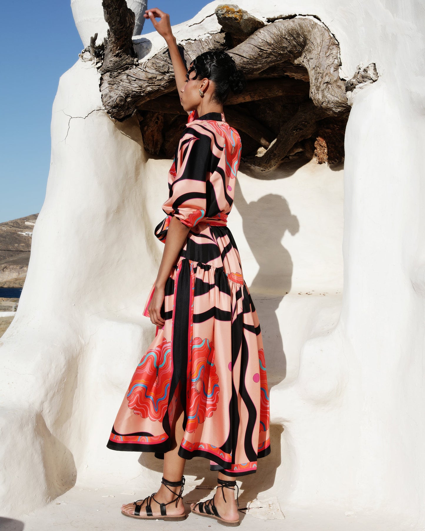 Juliette dress in silk