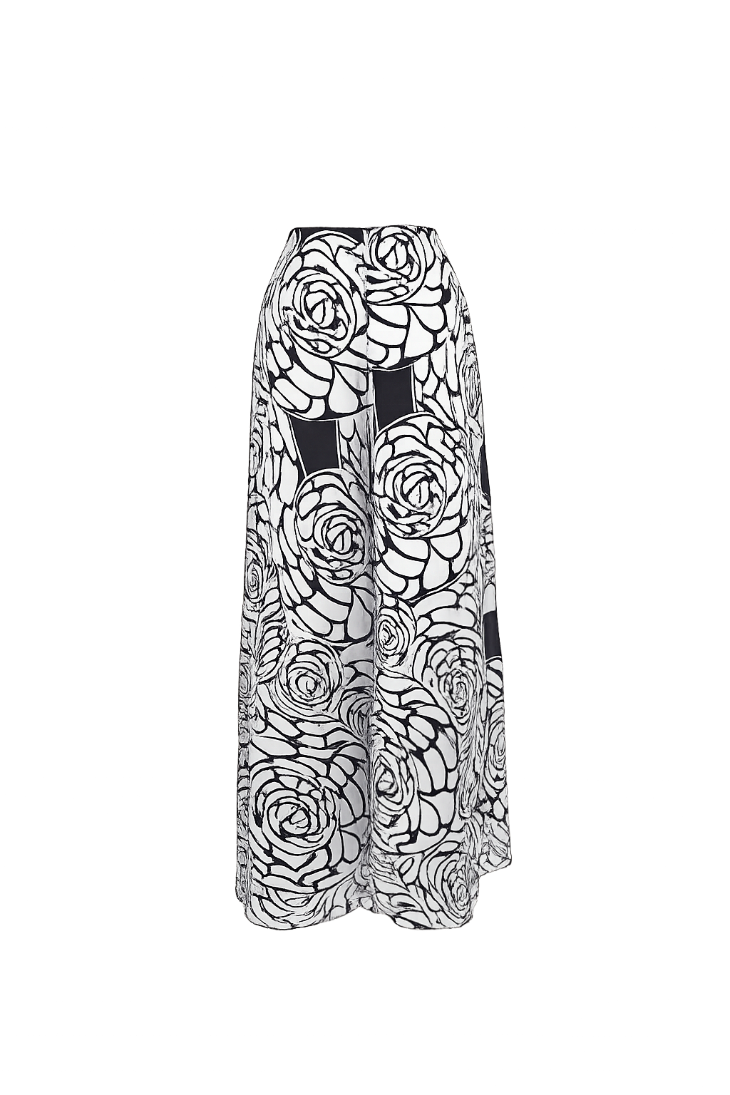 Elli trousers in silk Devore