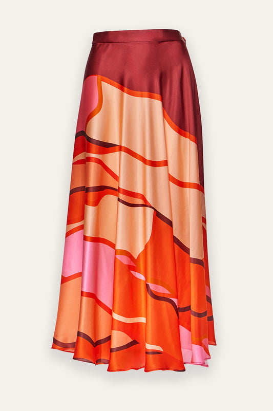 Thetis Skirt in viscose/rayon
