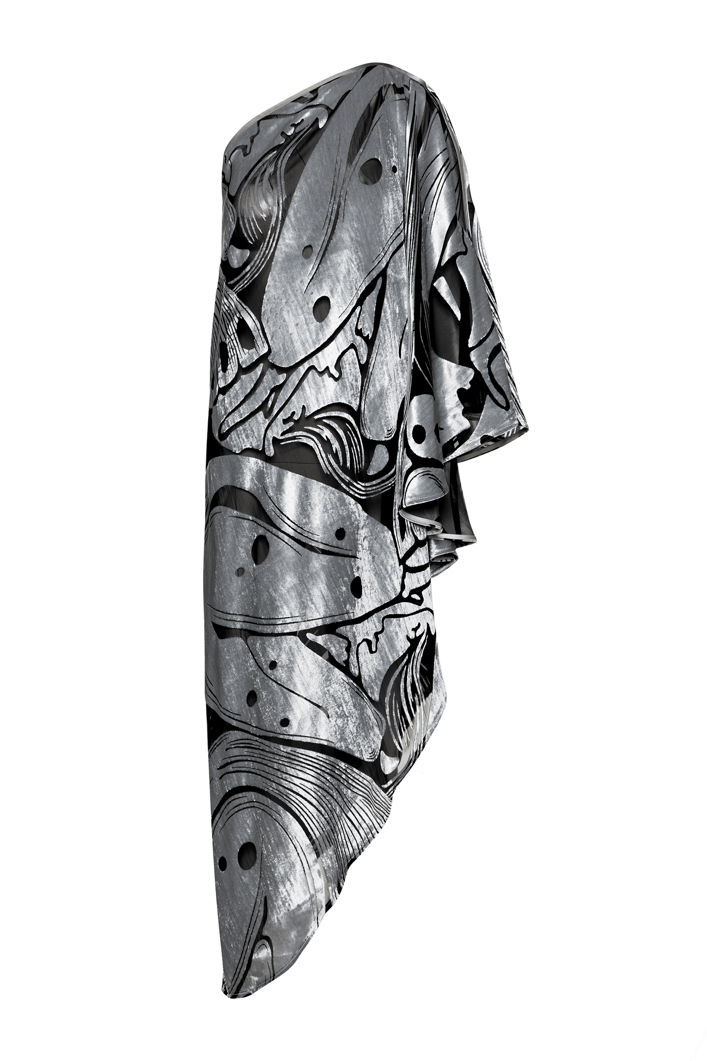 Kallas asymmetric dress