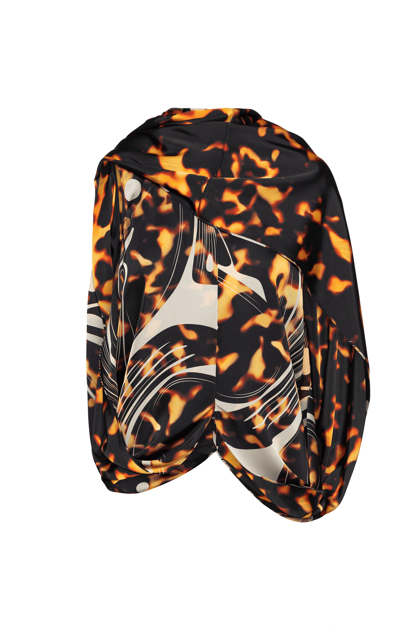 Danae scarf top in Polyester