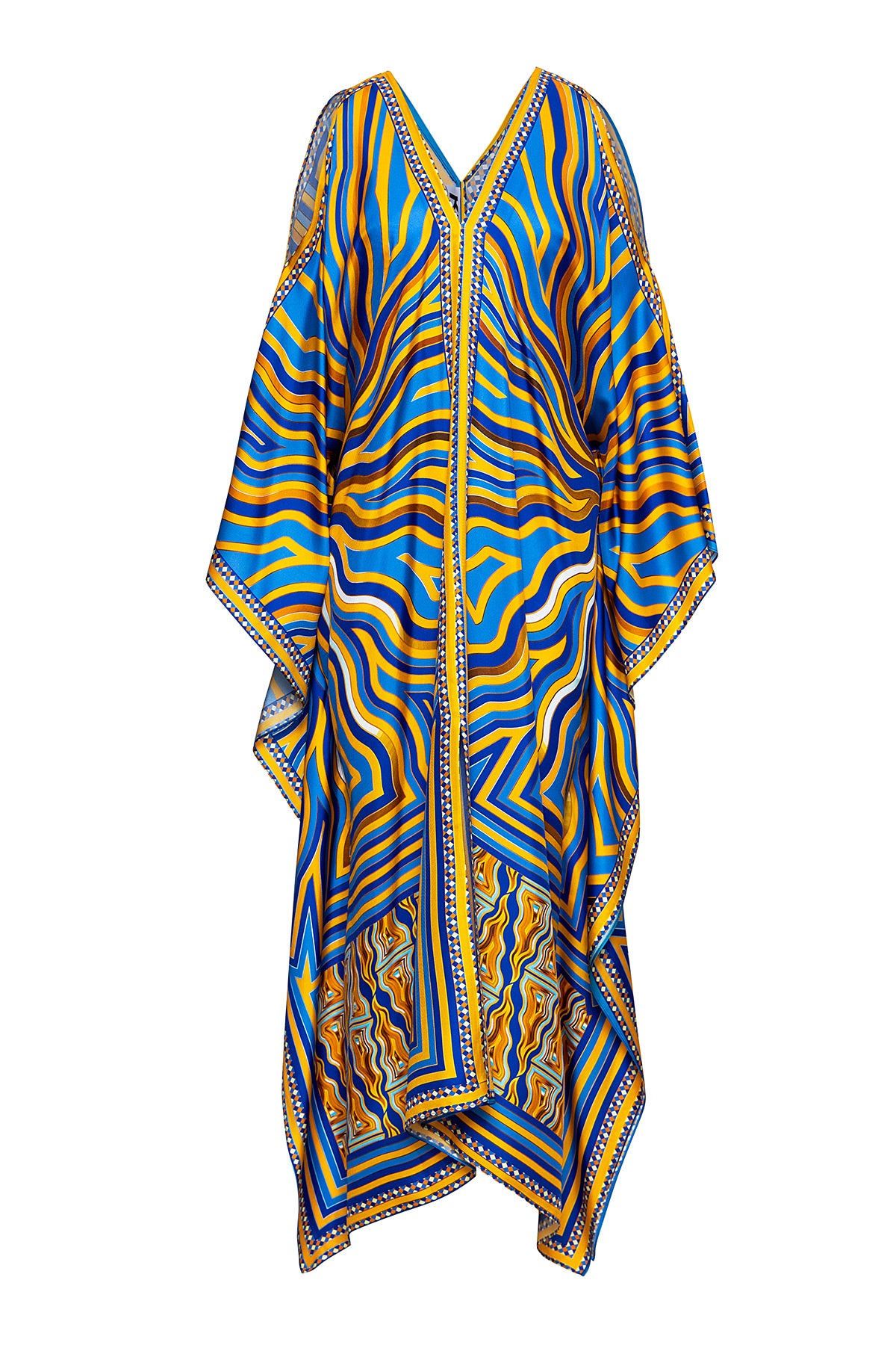 Ecuador Kaftan in silk.