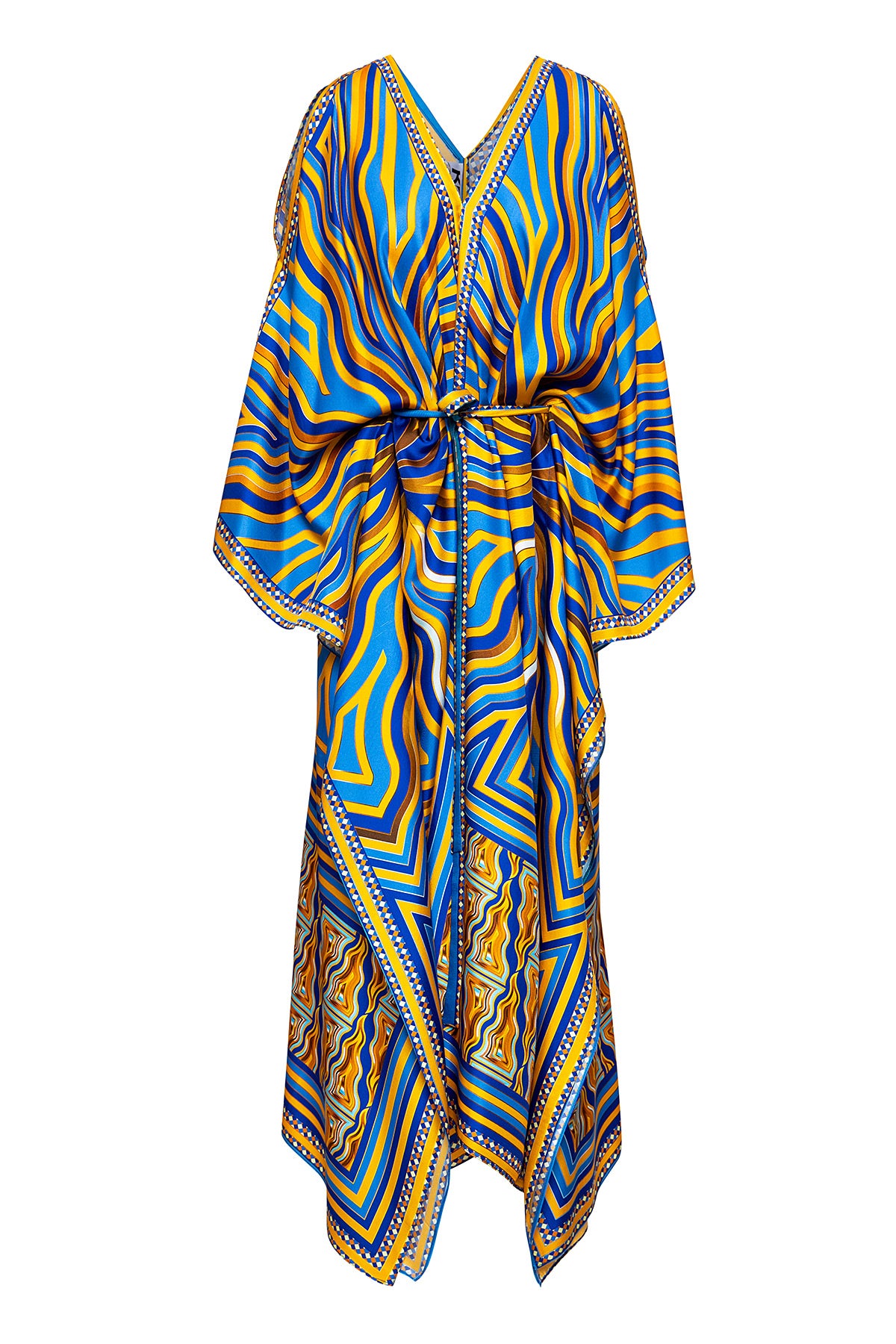 Ecuador Kaftan in silk.