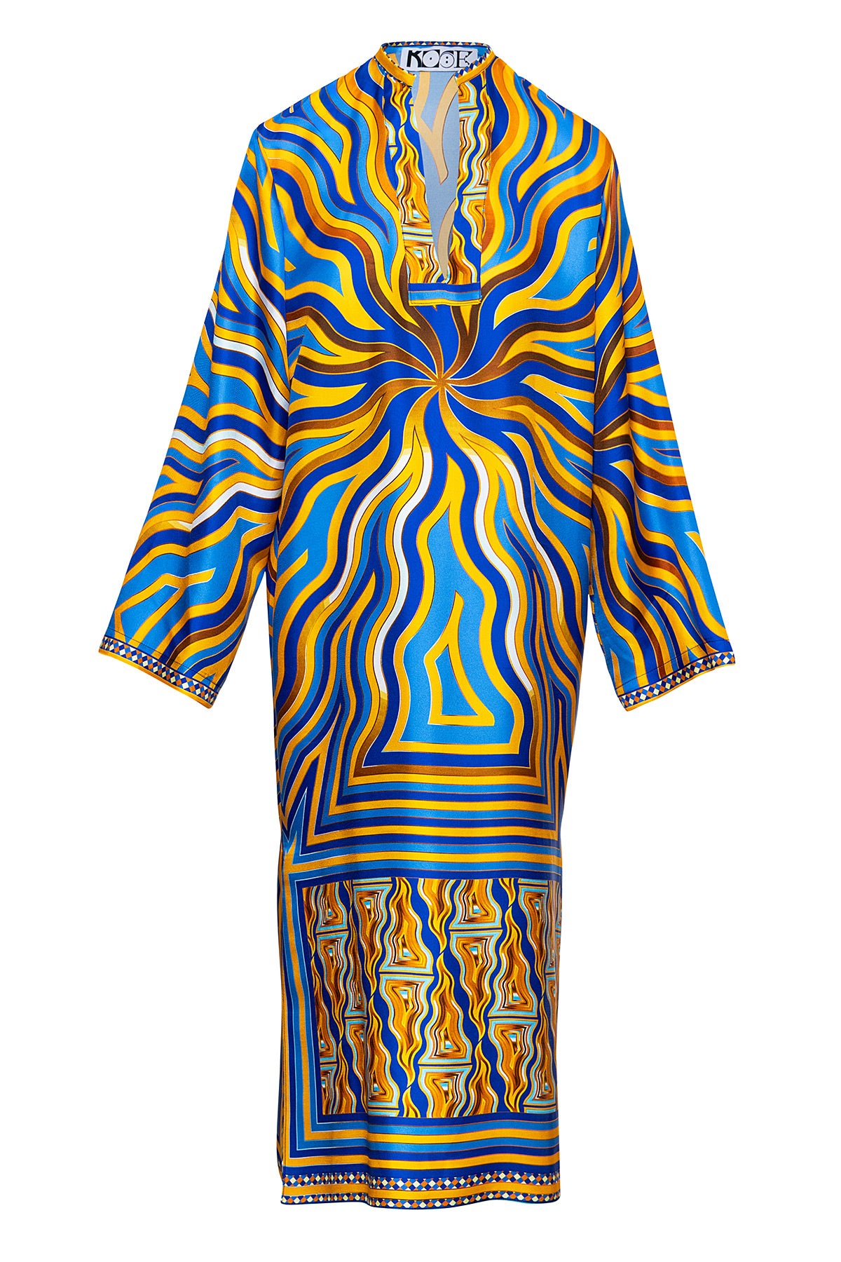 Theresa Tunic Dress in silk.