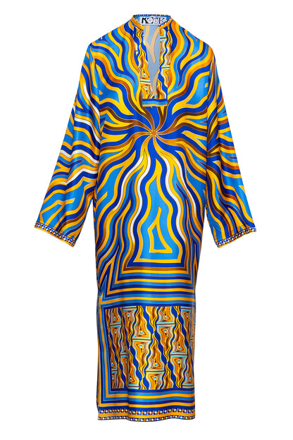 Theresa Tunic Dress in silk.