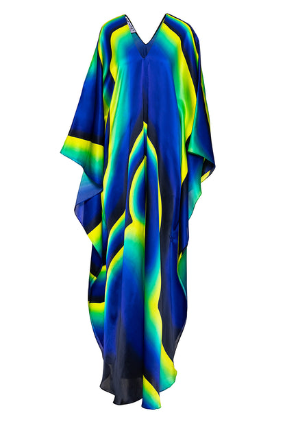 Kitane Kaftan in Silk.