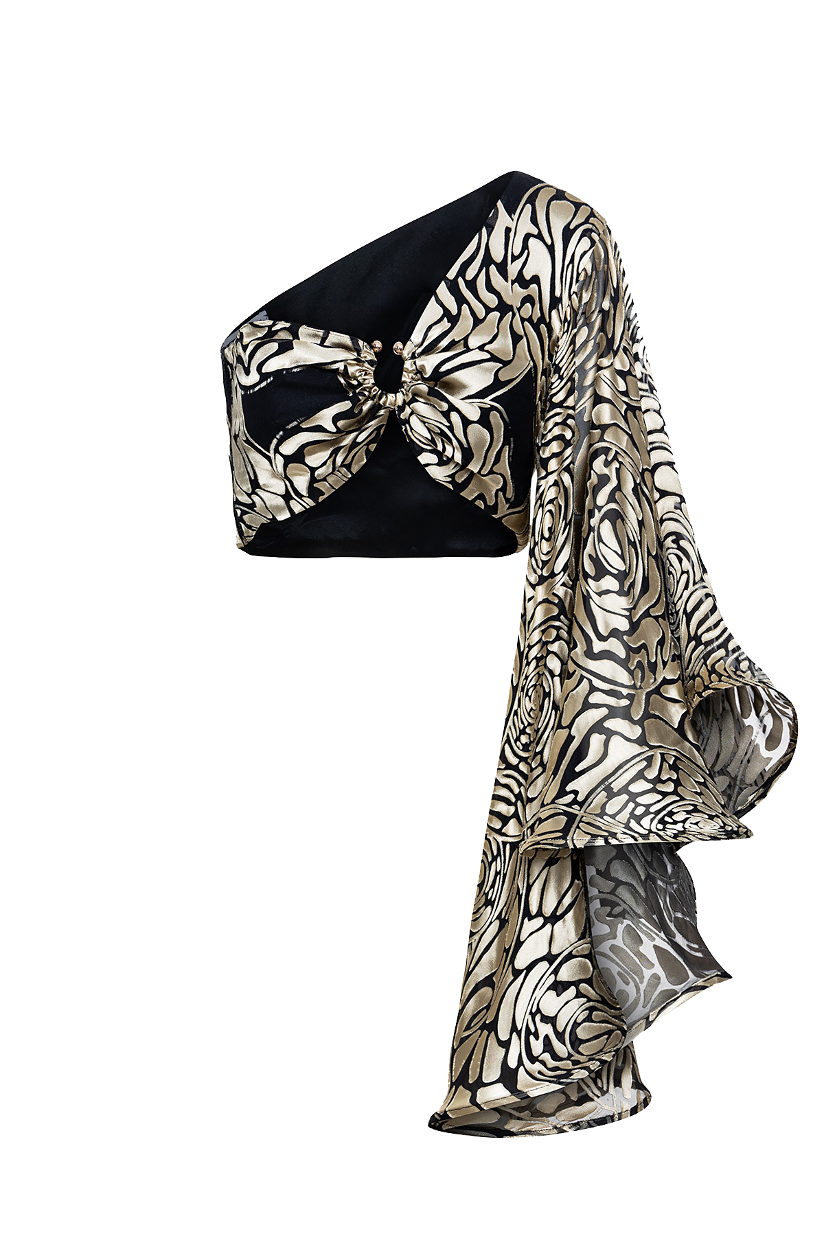 Helene Top in Silk Burn-out.