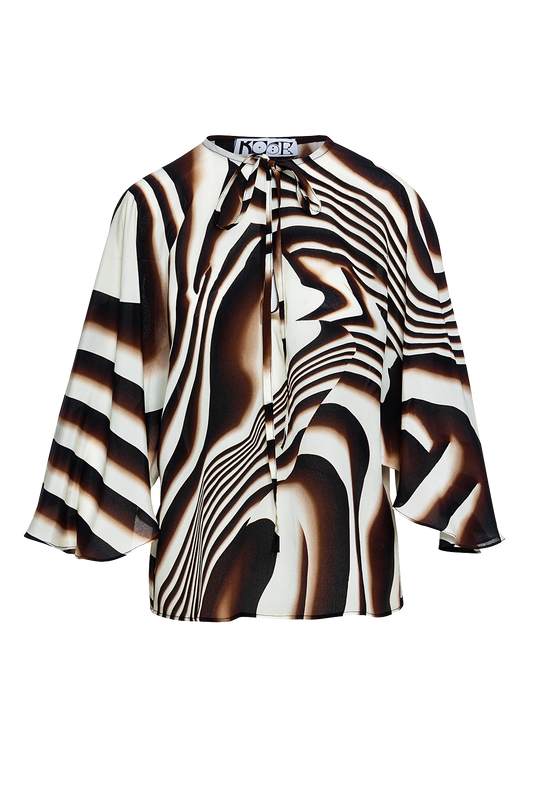 Athinais Tunic Top in Silk.