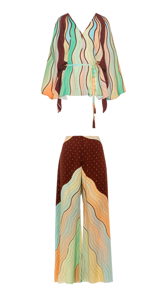 Ecuador set in Lurex