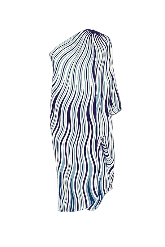 Kallas Mini Dress in Silk