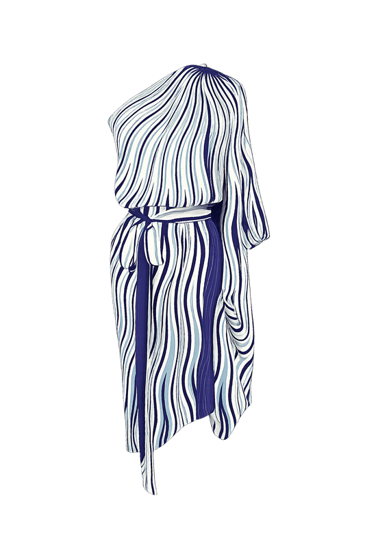 Kallas Mini Dress in Silk