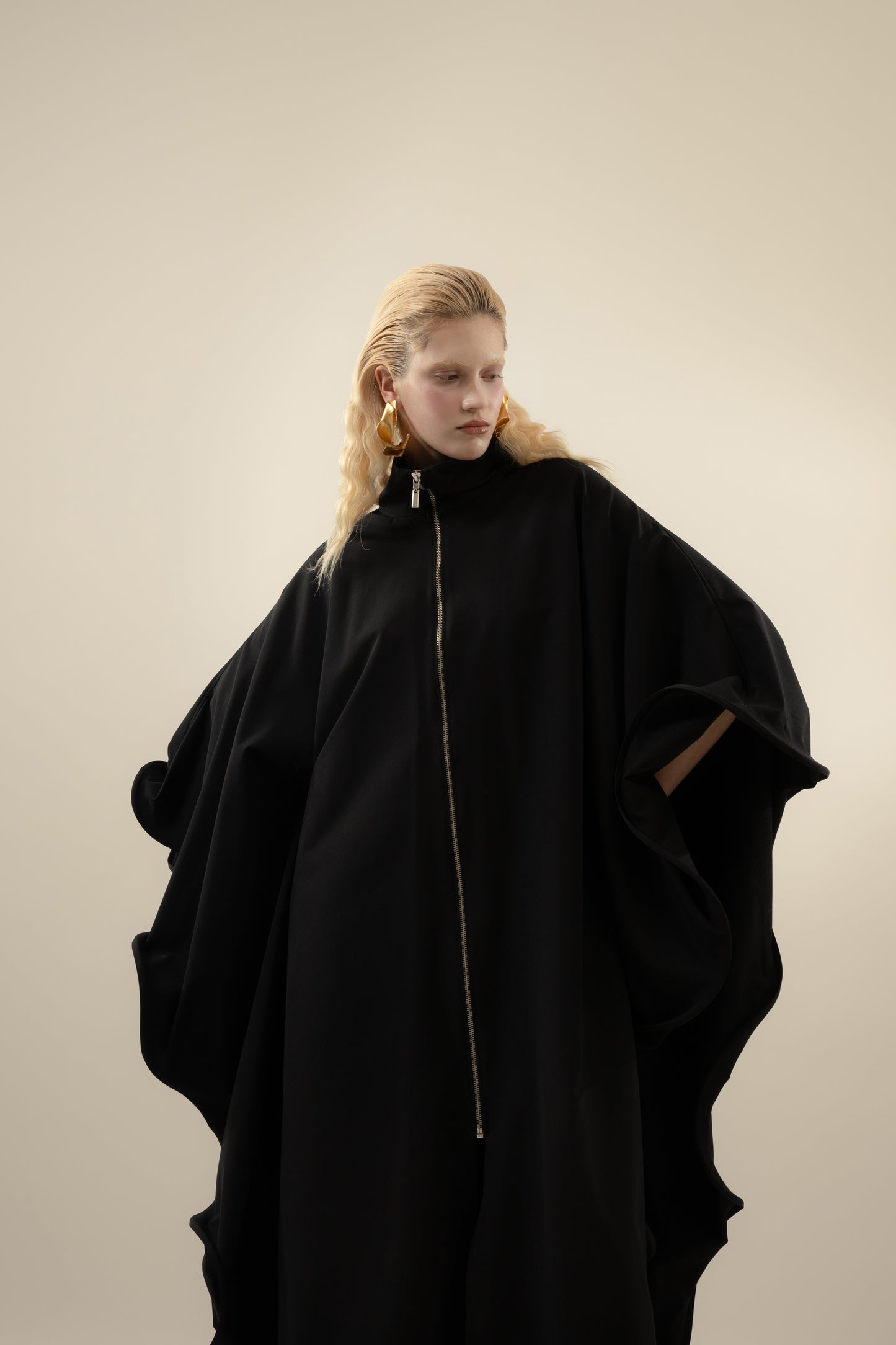 Medea Trench Coat in Nylon