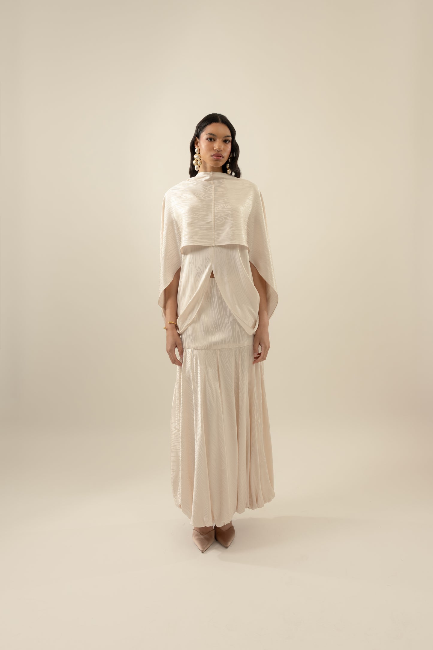 Danae scarf top in Polyester