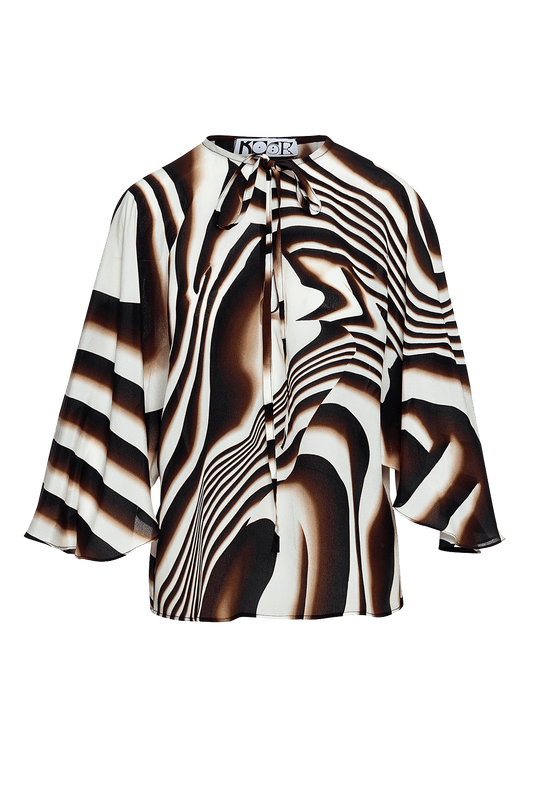 Athinais Tunic Top in Silk.