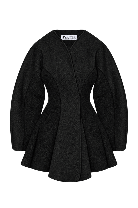 Crescent Moon jacket in Brushed Wool