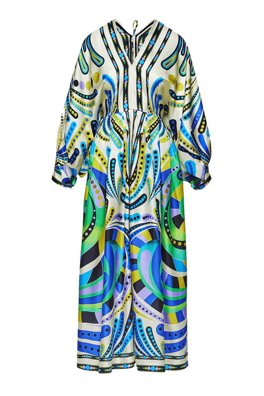 Irene pleated dress