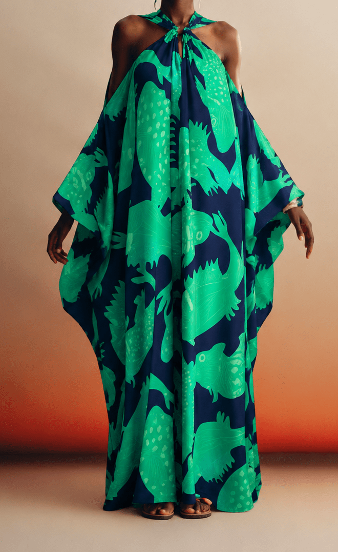 Iris Kaftan in Viscose