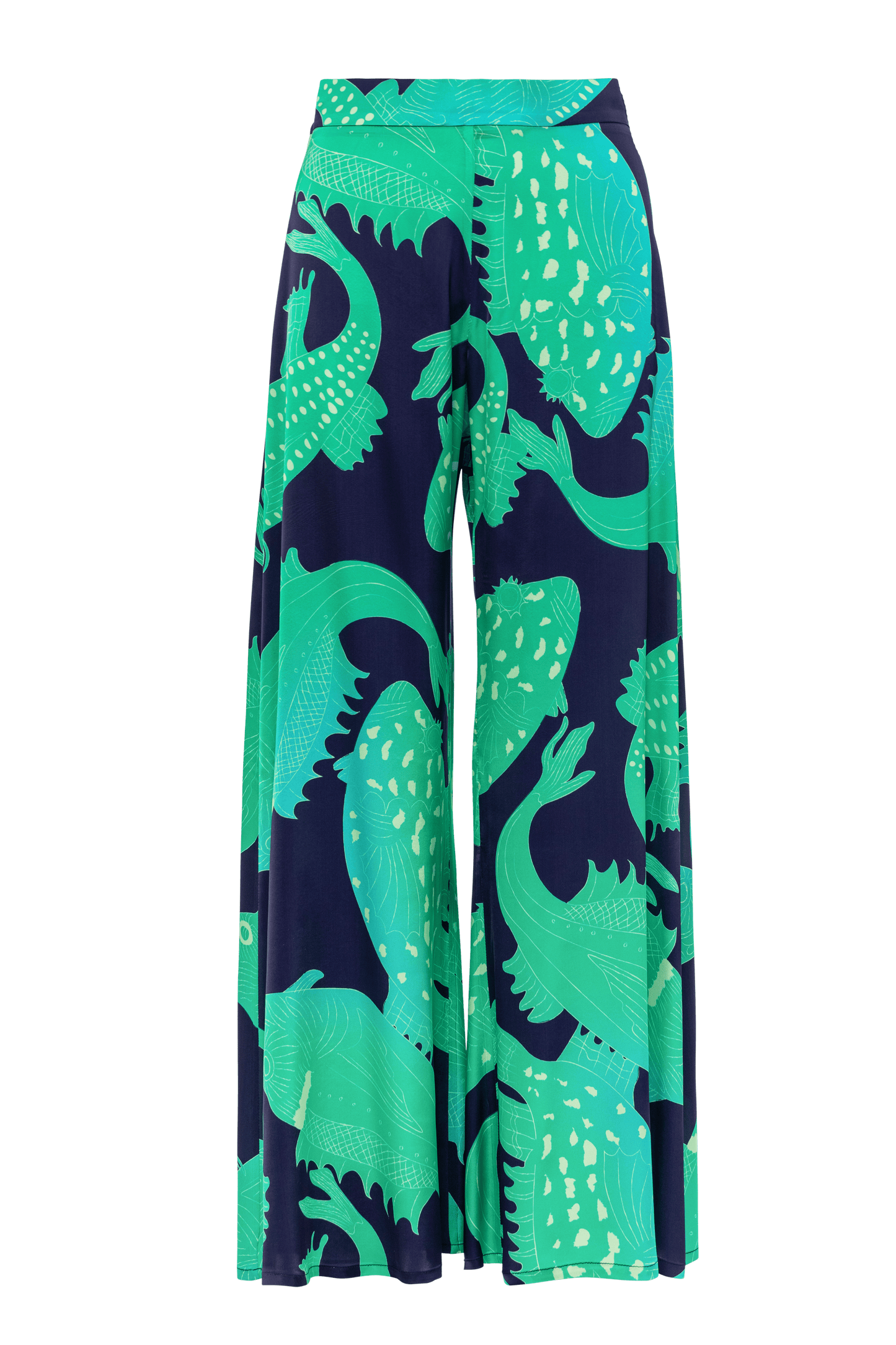 Iris set in viscose