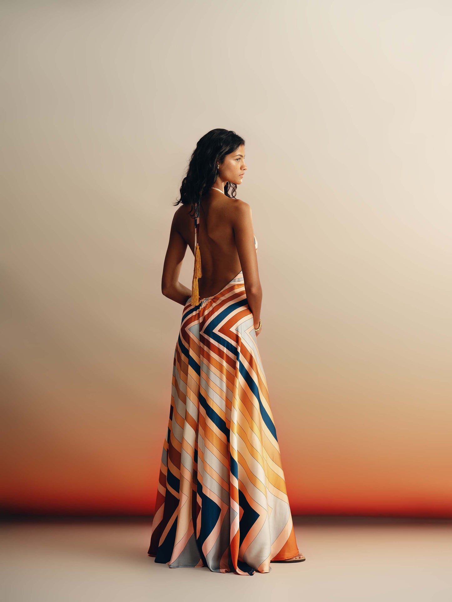 Jeniffer Maxi dress in Viscose