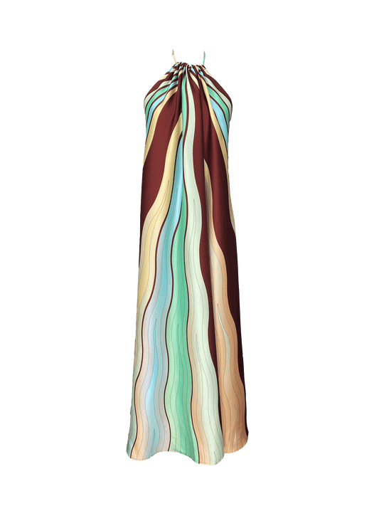 Jeniffer Maxi Dress in Viscose.
