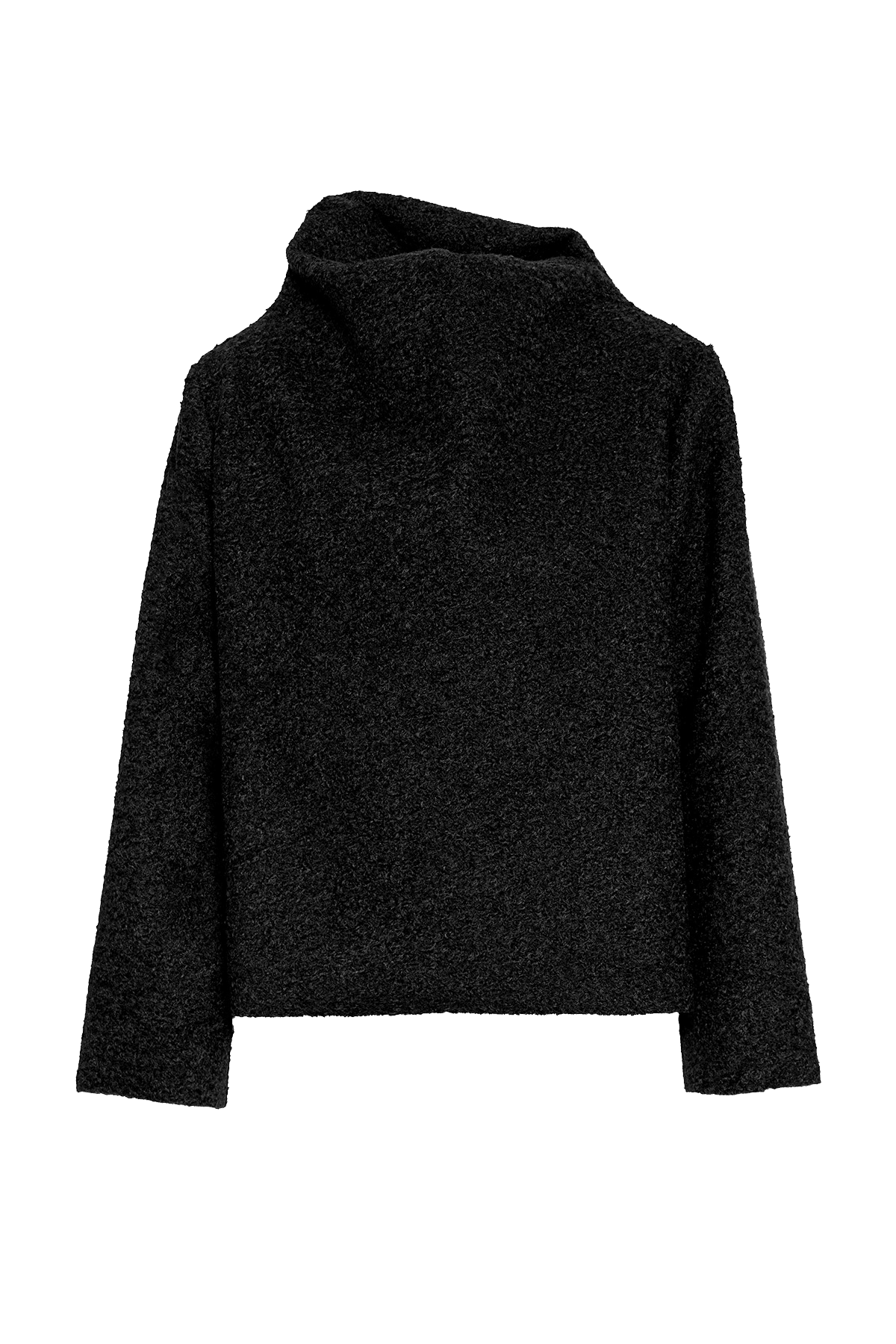 Johan turtleneck drape in brushed wool