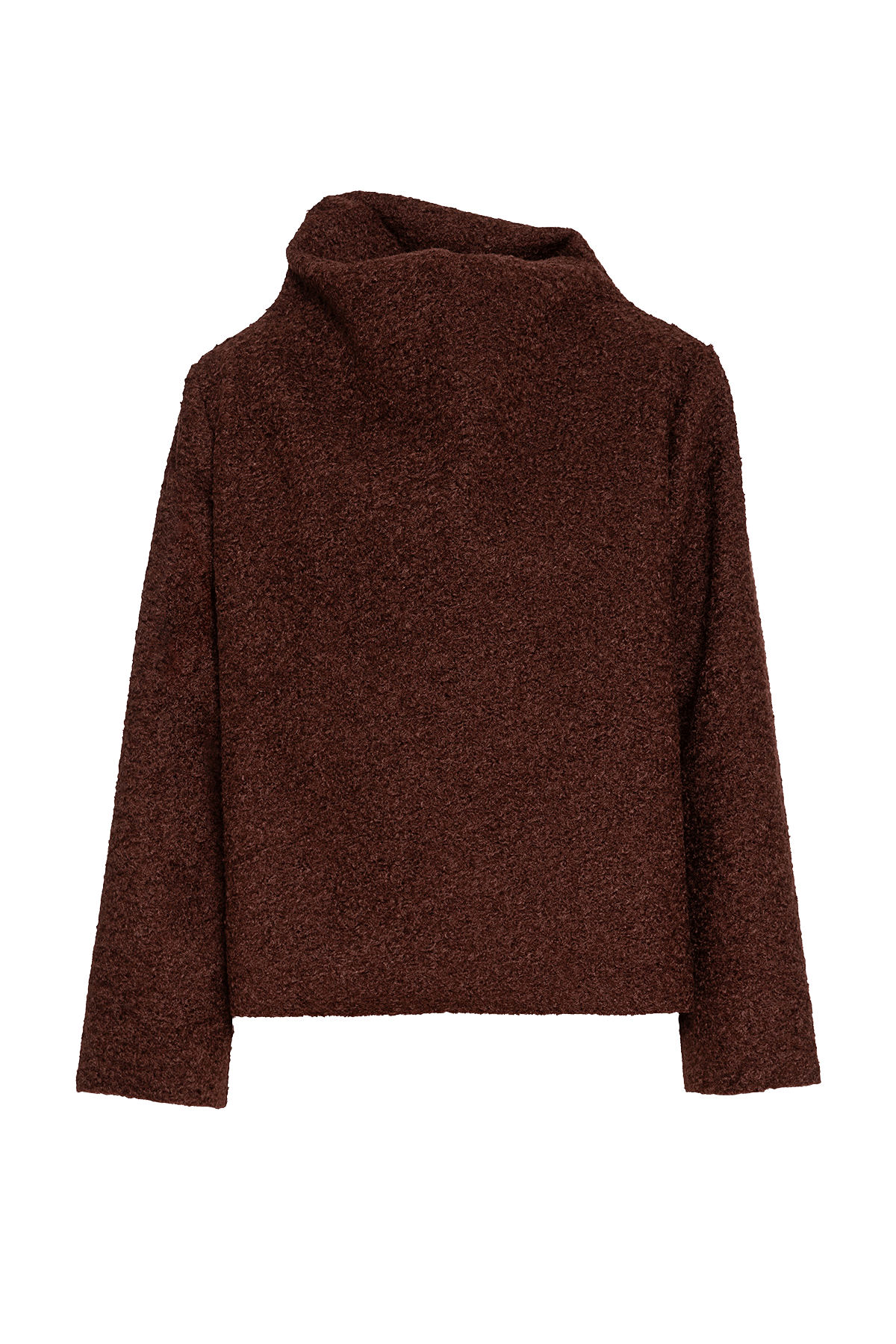 Johan turtleneck drape in brushed wool