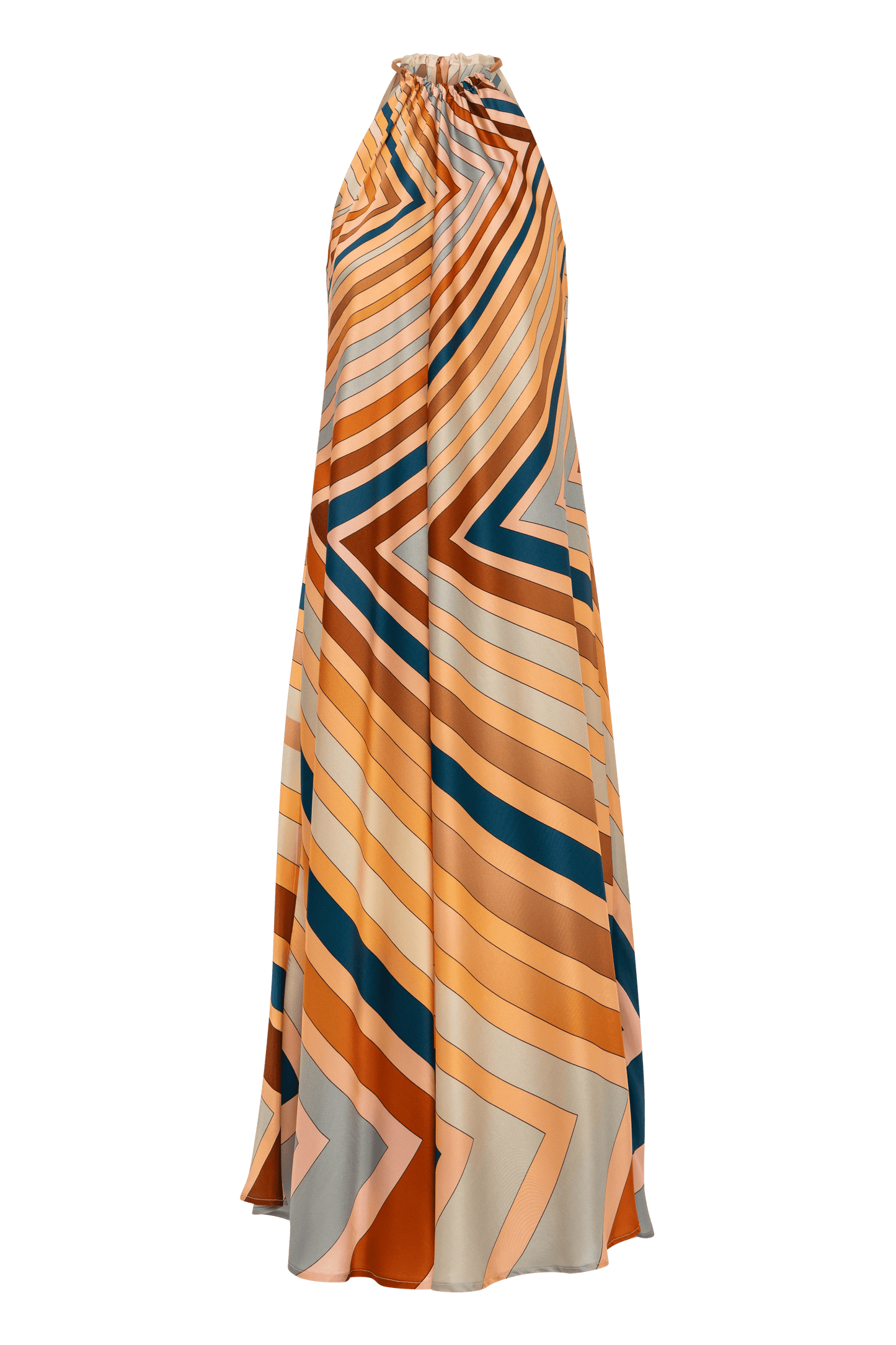 Julia Bias Cut Dress in Viscose