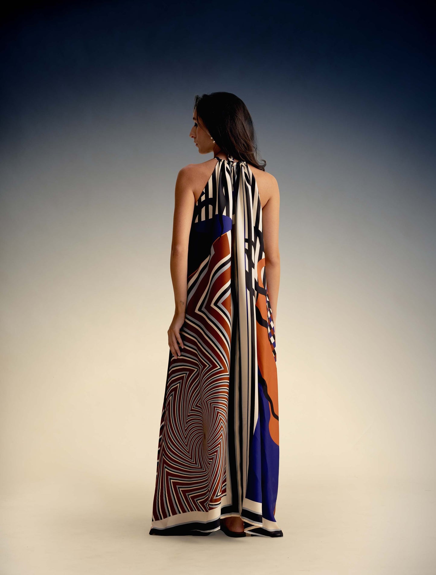 Julia dress in Silk/Viscose