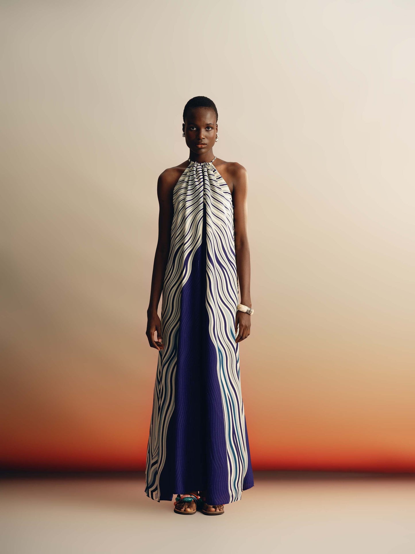 Julia dress in Silk/Viscose