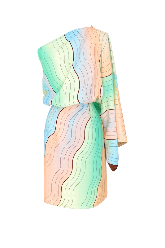 Kallas mini column dress
