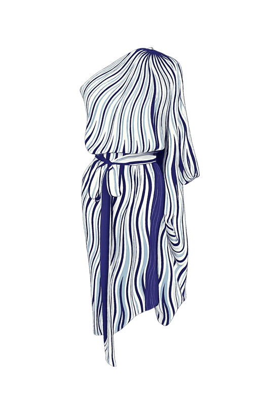 Kallas Mini Dress in Silk