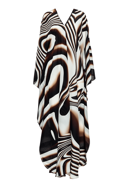 Kitane Kaftan in Silk.